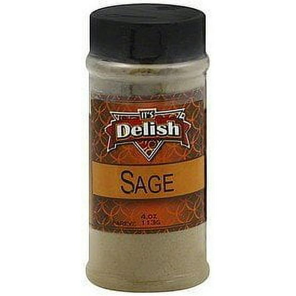 Ground Sage Powder by Its Delish, 4 Oz. Medium Jar
