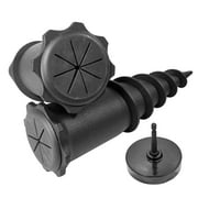 Ground Spike Anchor Kit, Set of 2, Black