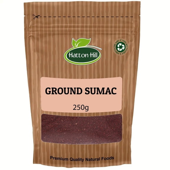 Ground Sumac 250g by Hatton Hill | Bold Citrus Spice for Middle Eastern & Mediterranean Cuisine