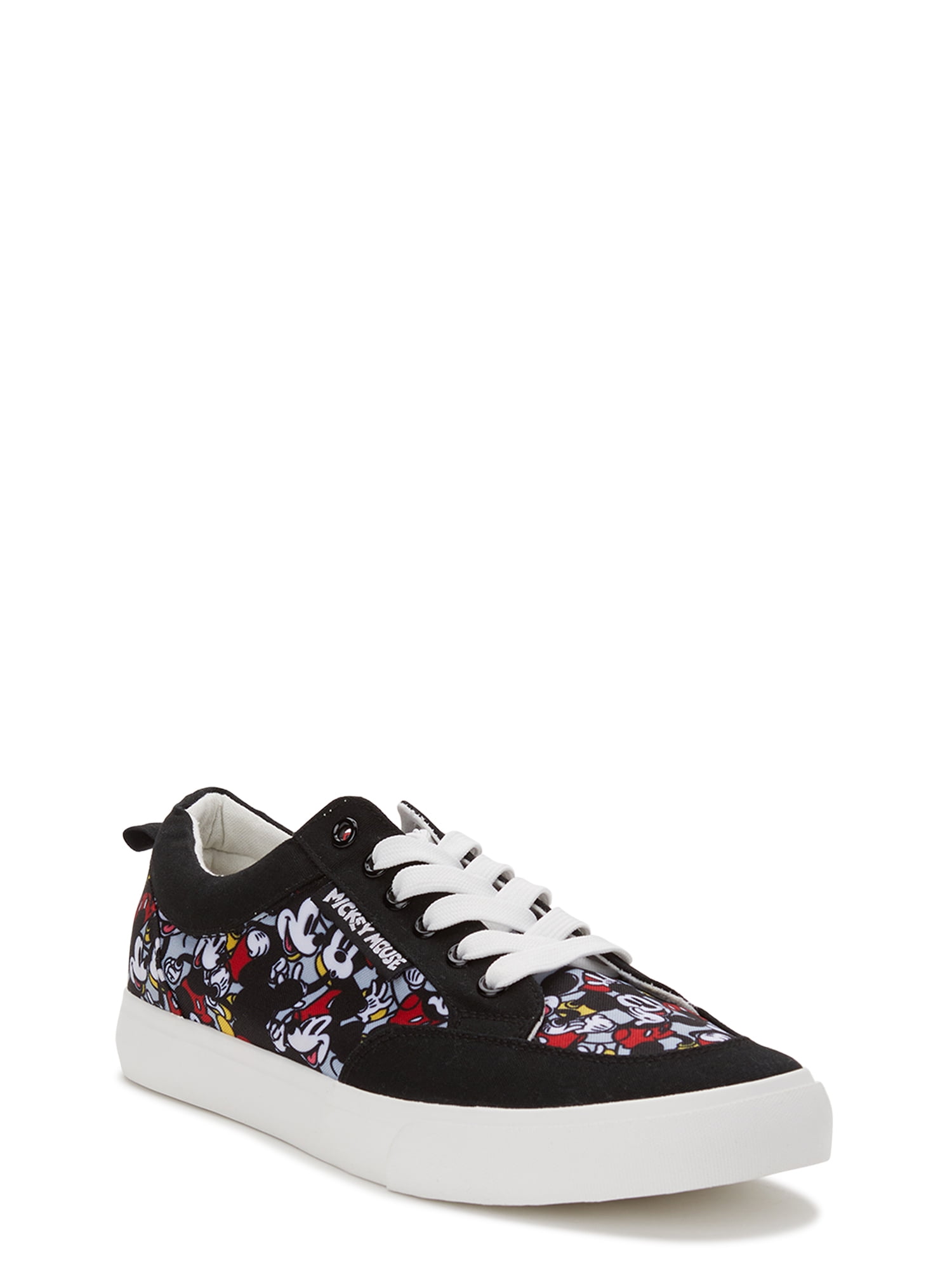 Ground Up Men's Casual Print Lace Up Low Top Sneaker, Multicolor