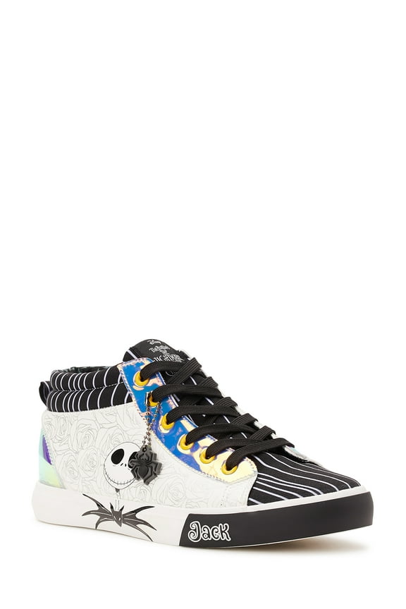 Nightmare Before Christmas Women's Hi Top Sneaker, Sizes 6-11