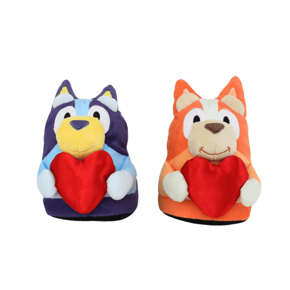 Ground Up Women's Bluey 3D Heart Slippers
