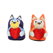 GROUND UP Women's Bluey 3D Heart Slippers