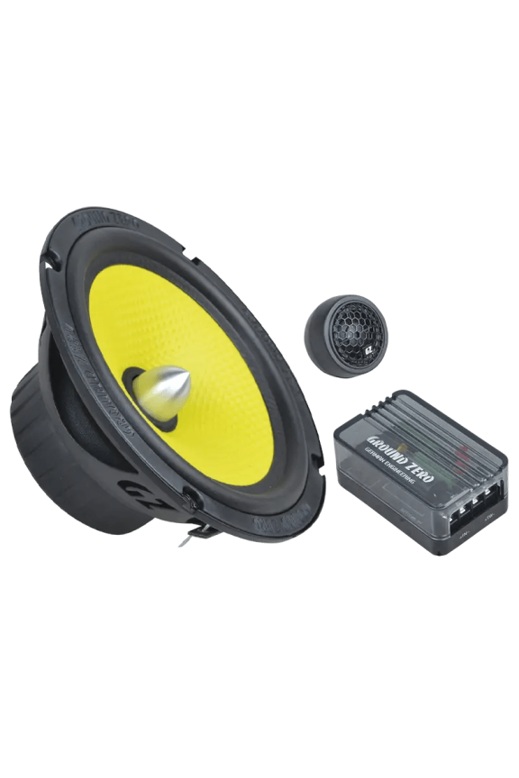 Ground Zero GZTC-165.2X 6.5" 2-Way Component Speaker System