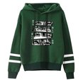 thumbnail image 1 of Ground bound young Flower Double pole no pocket unisex style, try casual long sleeved hooded sweatshirt, 1 of 2