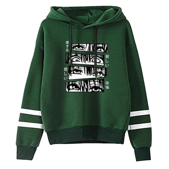 Ground bound young Flower Double pole no pocket unisex style, try casual long sleeved hooded sweatshirt