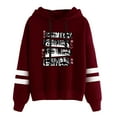 thumbnail image 1 of Ground bound young Flower Double pole no pocket unisex style, try casual long sleeved hooded sweatshirt, 1 of 2