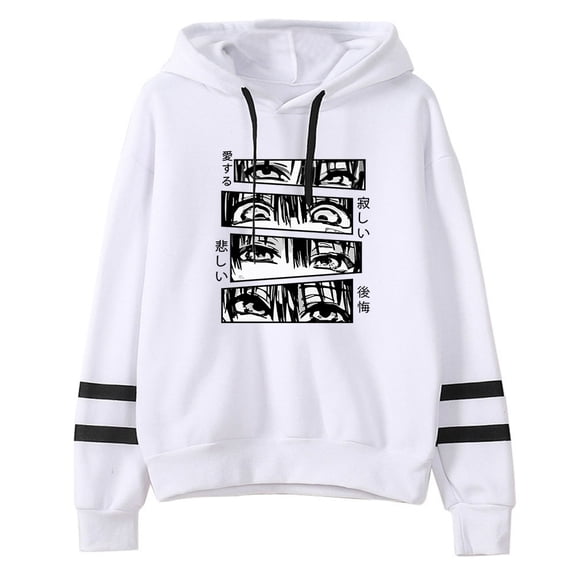 Ground bound young Flower Double pole no pocket unisex style, try casual long sleeved hooded sweatshirt