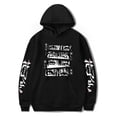 thumbnail image 1 of Ground bound young Flower Hooded sportswear for men and women, fashionable long sleeved hooded sportswear, street wear, 1 of 2
