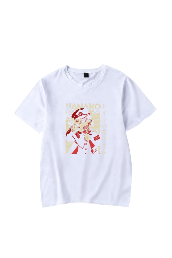 Ground bound young Flower Loose summer hip-hop women's men's short sleeved T-shirt top