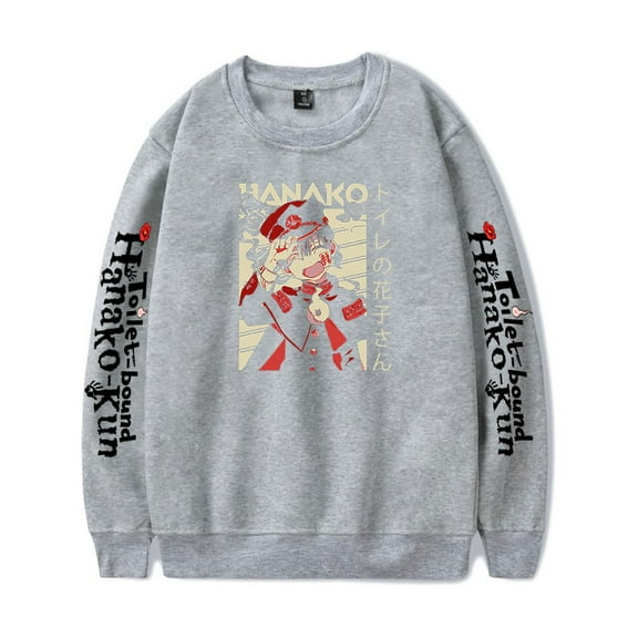 Ground bound young Flower Merch Neutral fashion trend street long sleeved round neck pullover