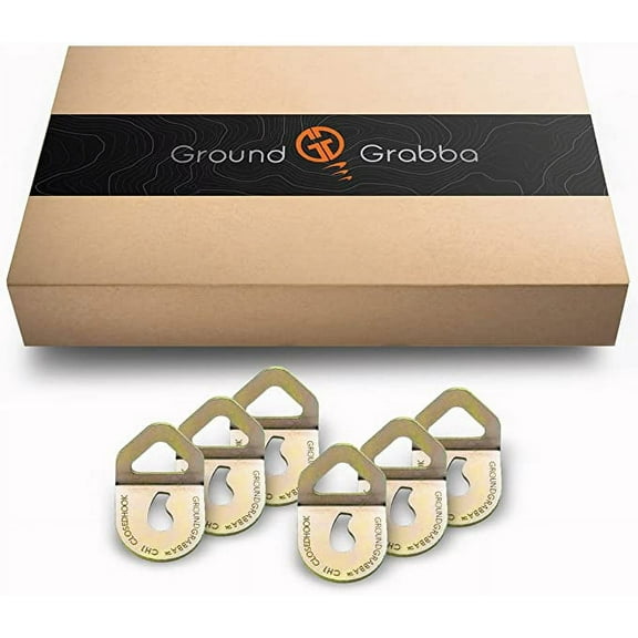 GroundGrabba Closed Hook 6 Pack