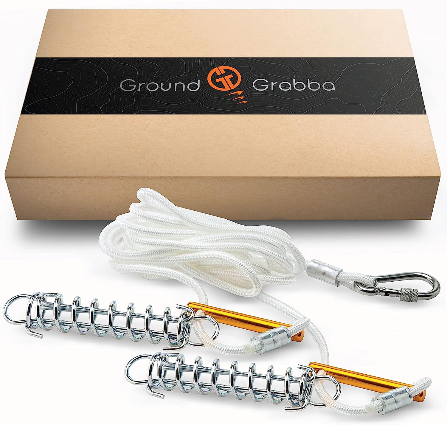Korea Spring Rope GroundGrabba Double Spring Rope with Carabiner - Walmart.com