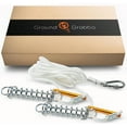 thumbnail image 1 of GroundGrabba Double Spring Rope with Carabiner, 1 of 4