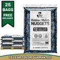 thumbnail image 1 of GroundSmart Blue Rubber Mulch, 37.5 Cu Ft, 1 of 18