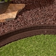 thumbnail image 1 of GroundSmart Brickface Landscape Edging, 4' Brown Rubber Garden Edging Border, 6 pack, 1 of 16