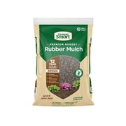GroundSmart Brown Rubber Mulch Nuggets 0.8 cu ft