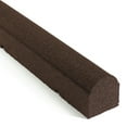 thumbnail image 1 of GroundSmart Playground Timber Edging, 92" Brown Rubber Playground Edging Border, 4" W x 6" H, 9 Pack, 1 of 7