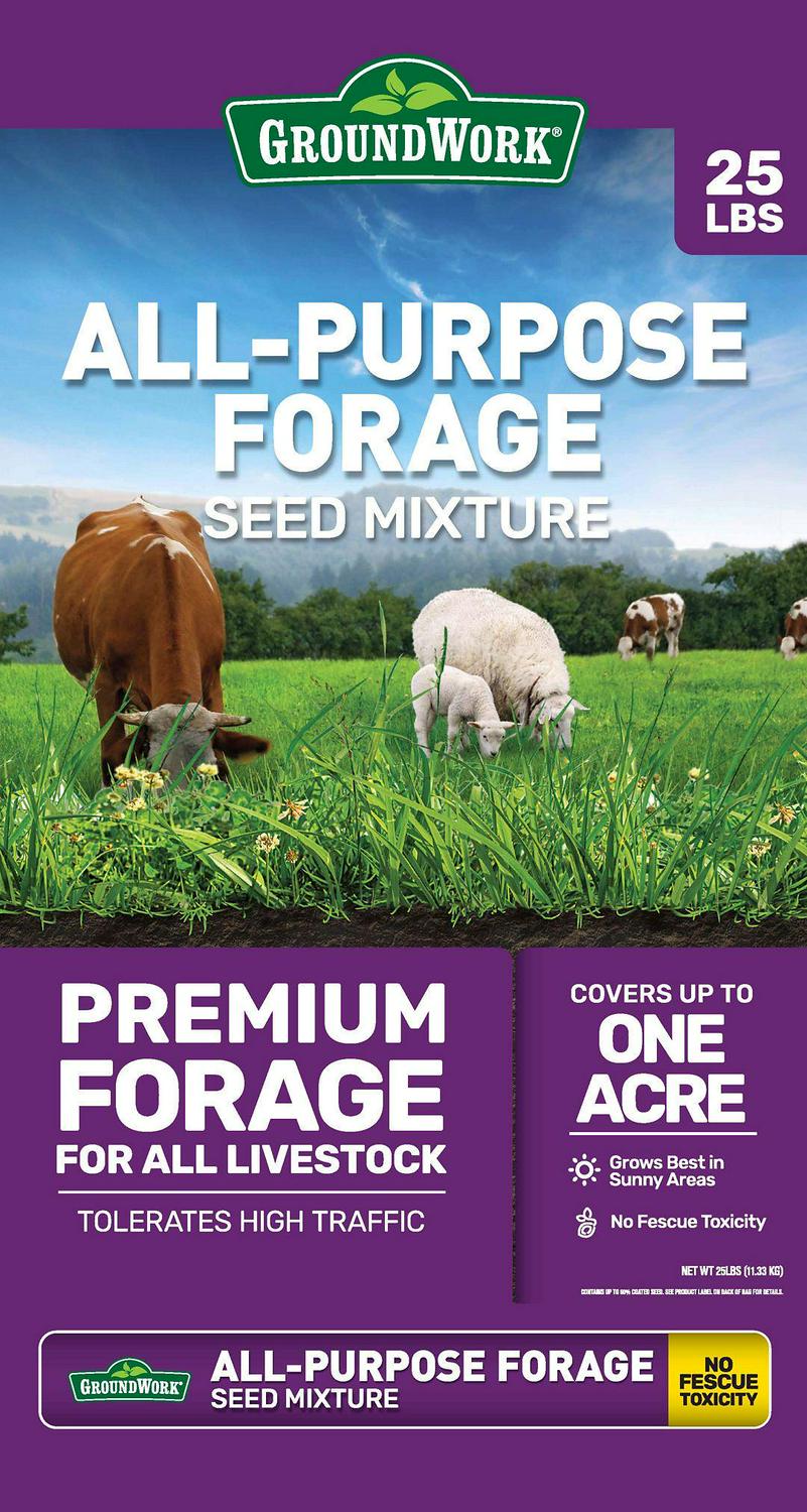 GroundWork 25 lb. AllPurpose Forage Grass Seed, South