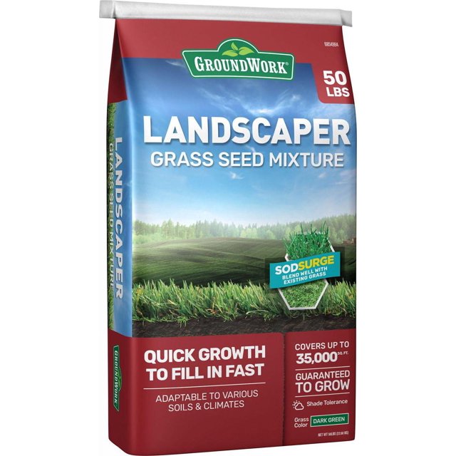 GroundWork 50 lb. Landscapers Mix Grass Seed, North