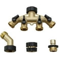 thumbnail image 1 of GroundWork DRG2020302 Brass Quick Connect Set 4-Pack, 1 of 3