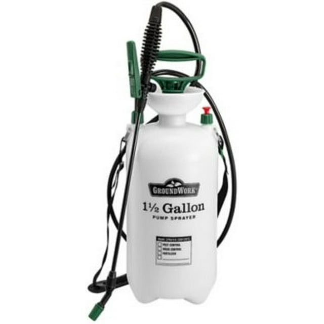 GroundWork LFSX-6B Pump Sprayer 1.5 gal. For Indoor and Outdoor ...