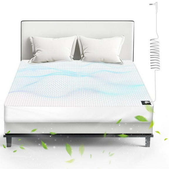 Groundbam Grounding Bed Sheets,Organic Cotton,Bed Grounding Kit,Bedding sheets, Bedsheet for All Seasons