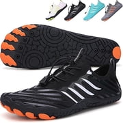 Grounded Barefoot Footwear for Women and Men, Non Slip Hikes Water Shoes , Hiking Bare Foot Unisex, Foot Shaped Sneakers Wide Toe Box