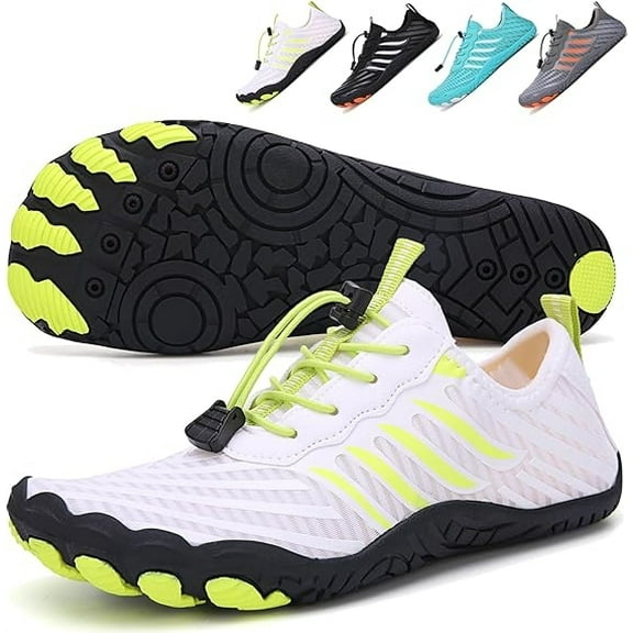Grounded Barefoot Footwear for Women and Men, Non Slip Hikes Water Shoes , Hiking Bare Foot Unisex, Foot Shaped Sneakers Wide Toe Box