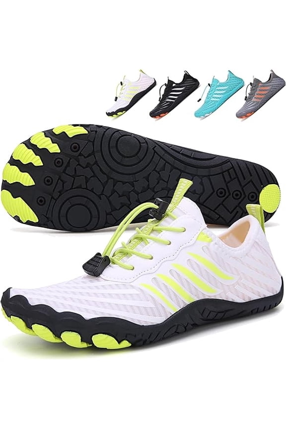 Grounded Barefoot Footwear for Women and Men, Non Slip Hikes Water Shoes , Hiking Bare Foot Unisex, Foot Shaped Sneakers Wide Toe Box