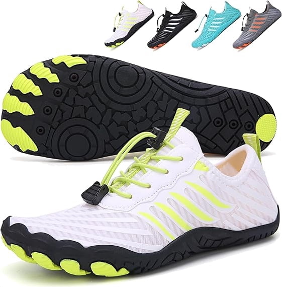Grounded Barefoot Footwear for Women and Men,anti-slip Hikes Water Shoes , Hiking Bare Foot Unisex, Foot Shaped Sneakers Wide Toe Box
