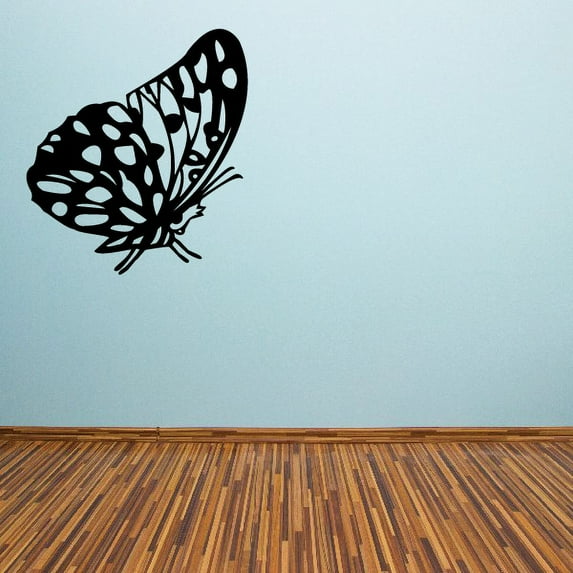 Grounded Curious Butterfly Decal - 36 Inches