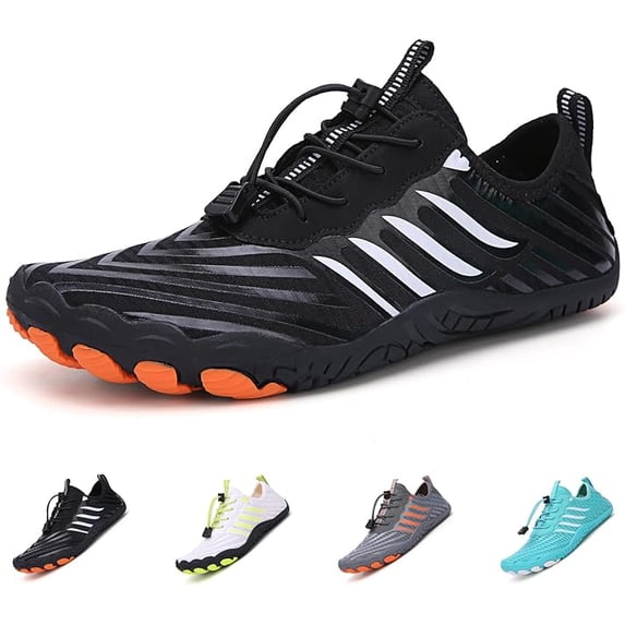 Grounded Footwear for Women Barefoot Shoes,Grounded Footwear for Mens,Hike Barefoot Shoes Womens Footwear,Comfortable Non-Slip Barefoot Vitality Shoes,Men's Women's Water Shoes Wide Toe Box
