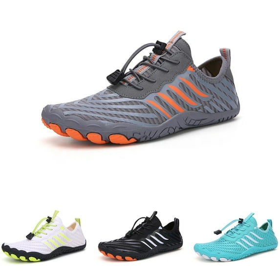 Women's Lightweight Sport Barefoot Shoes Non-slip Breathable Footwear Water Shoes for Womens & Mens Athletic Hike Wide Toe Box Shoes Outdoor Swim Beach