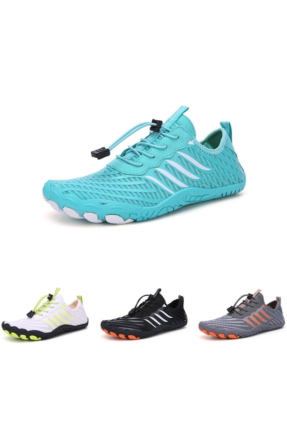 Grounded Footwear for Women Barefoot Shoes, Hike Barefoot Shoes Womens Footwear, 2025 New Comfortable Non-Slip Barefoot Vitality Shoes, Men's Women's Water Shoes Wide Toe Box