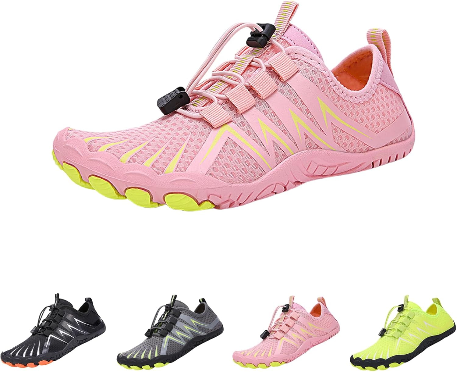 Grounded Footwear for Women Men- Grounded Barefoot Shoes for Women Men Waterproof, Non-Slip Hiking Footwear with Wide Toe Box,for Hiking, Outdoor, Water Activities