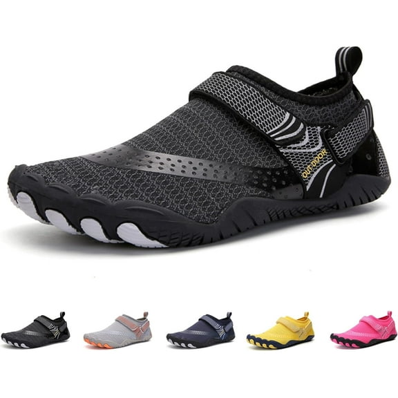 Grounded Footwear for Women Men Neuropathy, Comfortable Non-Slip Grounding Barefoot Shoes with Copper