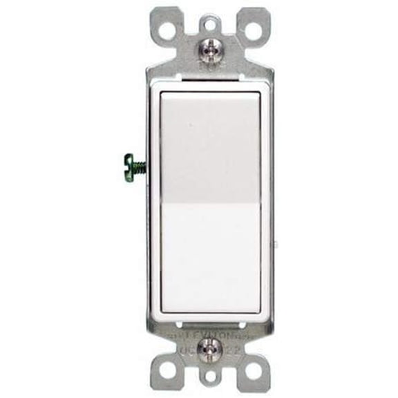 Leviton Grounded Single Pole Switch - Single Pole Switch Receptacle Grounding - Multicolor