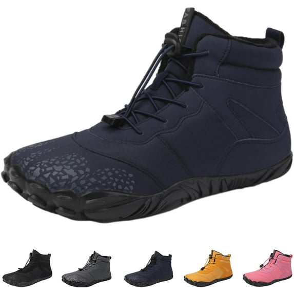 Grounded Winter Footwear For Women, Hike Winter Footwear Barefoot Womens Boots Men, Waterproof Wide Toe Box Barefoot Winter, GroundedFootwear for Women