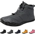 thumbnail image 1 of Grounded Winter Footwear For Women, Hike Winter Footwear Barefoot Womens Boots Men, Waterproof Wide Toe Box Barefoot Winter, GroundedFootwear for Women, 1 of 7