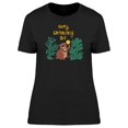 thumbnail image 1 of Groundhog Day Happy Doodle T-Shirt Women -Image by Shutterstock, Female x-Large, 1 of 2