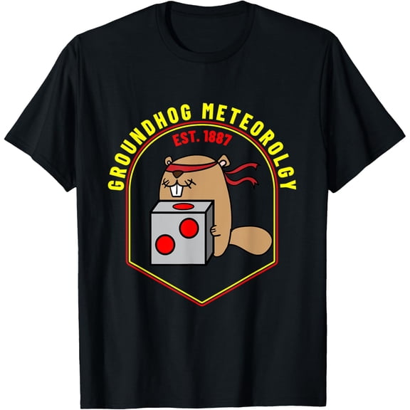 Groundhog Day Meteorology Est. 1887 - Weather Forecasting T-Shirt Shirts