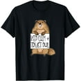 thumbnail image 1 of Groundhog Day Quote Keep Calm And Trust Phil T-Shirt Shirts, 1 of 3
