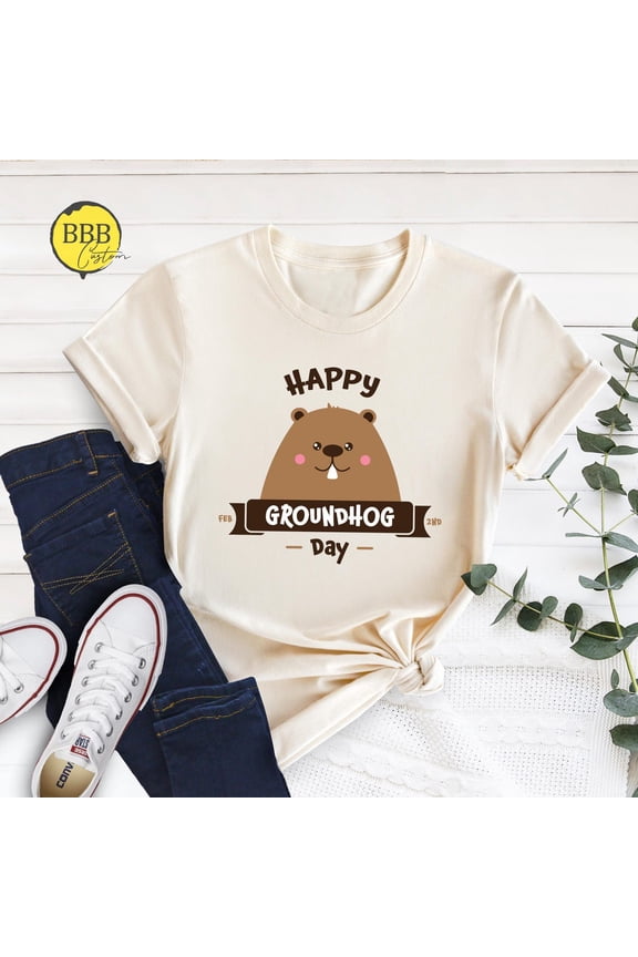 Groundhog Day Shirt, Animal Lover TSHIRT All Size S-5XL
