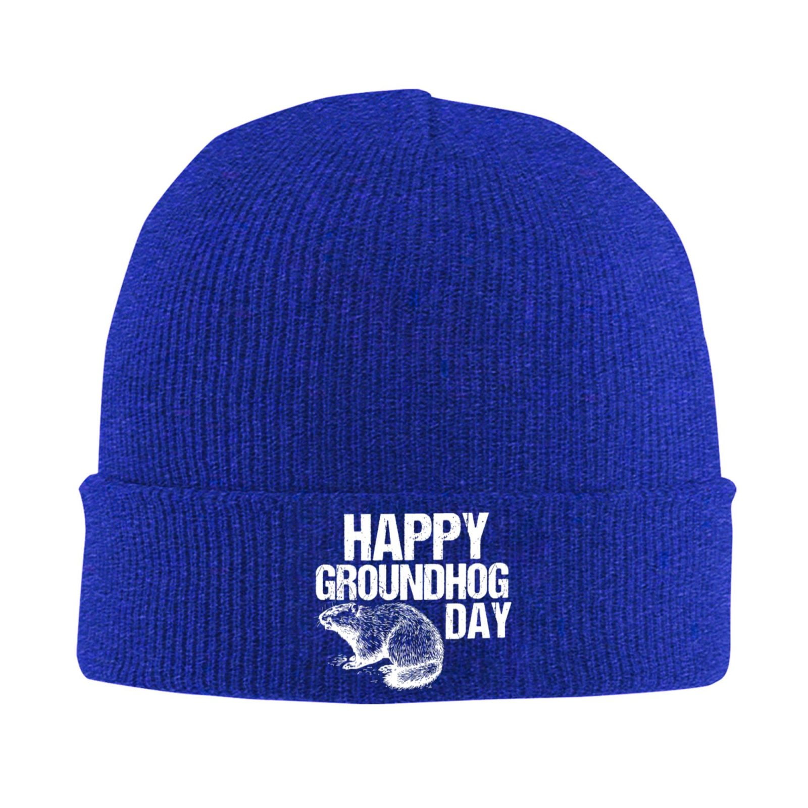 Groundhog Day Winter Beanie Hats for Men Women, Beanie Soft Warm