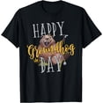 thumbnail image 1 of Groundhog Happy Ground hog Day Gifts Softstyle Unisex T-Shirt,Black Color,Size 2XL, 1 of 5