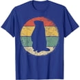 thumbnail image 1 of Groundhog Silhouette Gift Happy Ground Hog Day Softstyle Unisex T-Shirt,Royal Blue Color,Size YXS, 1 of 5