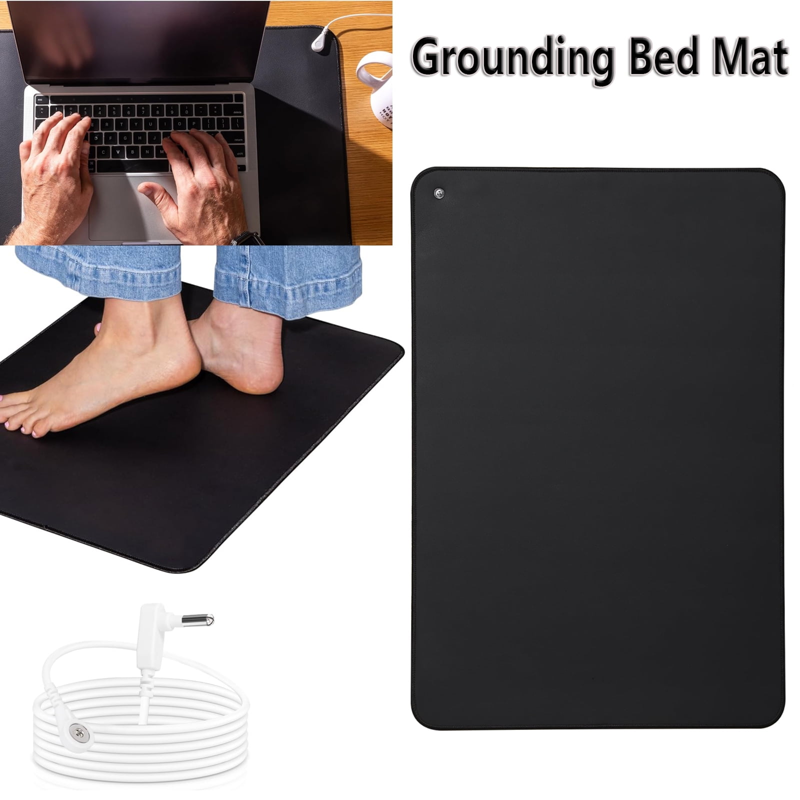 Grounding Bed Mat with Grounding Cord Grounding Mats for Bed Grounding