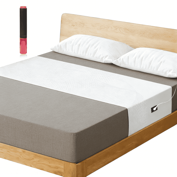 Grounding Flat Sheet, White Earthing Sheet 95% Natural Cotton & 5% Silver Fiber, 24x109 Inches Fits All Mattress Grounded Sheets with Grounding Cord, Tester & Clips