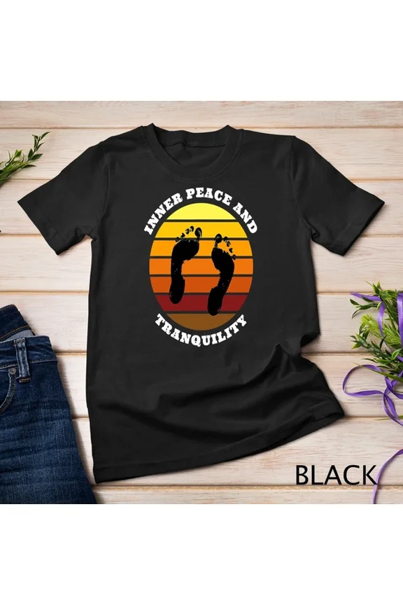 Grounding For Inner Peace And Tranquility T-Shirt Unisex S-5XL Hot Trending Shirt, Vintage Birthday Gift